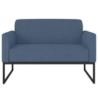 Poltrona Namoradeira Decorativa Isabella Base Industrial Sued