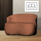 Poltrona Namoradeira Orgânica 2 Lugares Beatriz Composê Velud