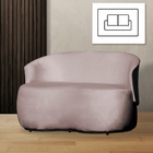 Poltrona Namoradeira Orgânica 2 Lugares Beatriz Composê Velud