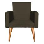 Poltrona Nani Vizza Estofados Pés Palito Sala Recepção Decor