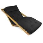 Poltrona New York Reclinável Sala De Estar Acquablock Preta