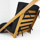 Poltrona New York Reclinável Sala De Estar Acquablock Preta