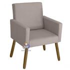 Poltrona Nina Bege Claro