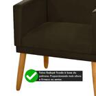 Poltrona Nina Decorativa Sala Estar Luxo Suede