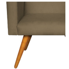 Poltrona Nina Sala Moveis Recepção Cappuccino