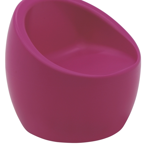 Poltrona Oca Infantil Em Polietileno Rosa Tramontina