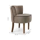 Poltrona Olivia Marrom