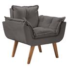 Poltrona Opala 01 Lugar Lisa Grafite