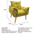 Poltrona Opala Amarelo Canário
