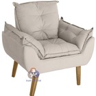 Poltrona Opala Bege Claro