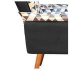 Poltrona Opala Composê D87 Com Suede Pés Palito D'rossi - Pre