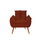 Poltrona Opala Decoração Copa Do Mundo Brasil Terracota