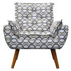 Poltrona Opala Decorativa Estampa Exclusiva D'rost