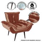 Poltrona Opala Decorativa Veludo Rose Geórgia Shop Jm