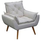 Poltrona Opala Linho Cru