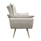 Poltrona Opala Linho Escamas A76 Pés Palito D'rossi