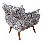 Poltrona Opala New Jacquard Bege