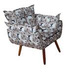 Poltrona Opala New Jacquard Bege