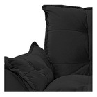 Poltrona Opala Palito Mel Corano - Amarena Móveis - Preto