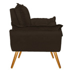 Poltrona Opala Palito Mel Corano - Doce Sonho Móveis - Marrom