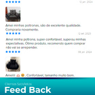 Poltrona Opala Para Sala E Quarto Suede - Jylcrom - Preto