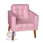 Poltrona Opala Vermelho