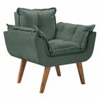 Poltrona Opalla 1 Lugar D Salla Suede Verde