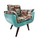 Poltrona Opalla Ii Azul