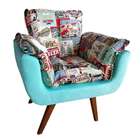 Poltrona Opalla Ii Azul