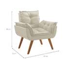 Poltrona Opalla Iv Marfim