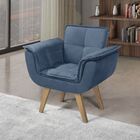 Poltrona Opalla New Base Palito Azul Bic