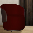 Poltrona Organica Beatriz Design E Conforto Tecido Suede Com