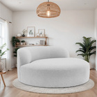 Poltrona Orgânica Chaise Rússia Linho - Doce Sonho Móveis - C