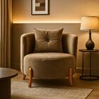 Poltrona Orgânica Curva Luna Veludo - Montanaris Decor - Velu