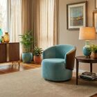 Poltrona Orgânica Decorativa Beatriz Veludo/corino - Montanar