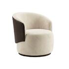 Poltrona Orgânica Decorativa Beatriz Veludo/corino - Montanar