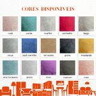 Poltrona Orgânica Decorativa Beatriz Veludo Rosa/pu Marrom -