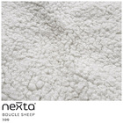Poltrona Orgânica Kaira Base Fixa Bouclé Sheep Off White - Ne