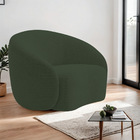 Poltrona Orgânica Luxo Recepção Amore Linho - Amarena Móveis