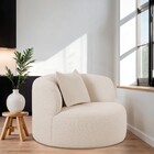 Poltrona Orgânica Maitê Luxo Sala Recepção Decorativa Linho -