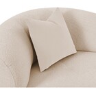 Poltrona Orgânica Maitê Luxo Sala Recepção Decorativa Linho -