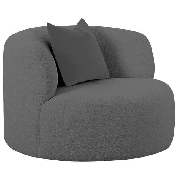 Poltrona Orgânica Maitê Luxo Sala Recepção Decorativa Linho -