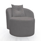 Poltrona Orgânica Para Sala Austin Bouclé Conforto E Elegânci