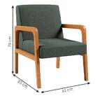 Poltrona Ottawa Linho Grafite