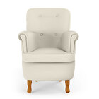 Poltrona Pandora / Couro Bege