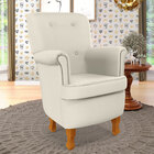 Poltrona Pandora / Couro Bege