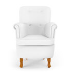 Poltrona Pandora / Couro Branco