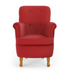 Poltrona Pandora / Couro Vermelho