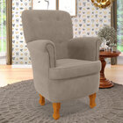 Poltrona Pandora / Sued Capuccino