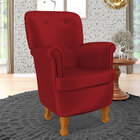 Poltrona Pandora / Veludo Vermelho